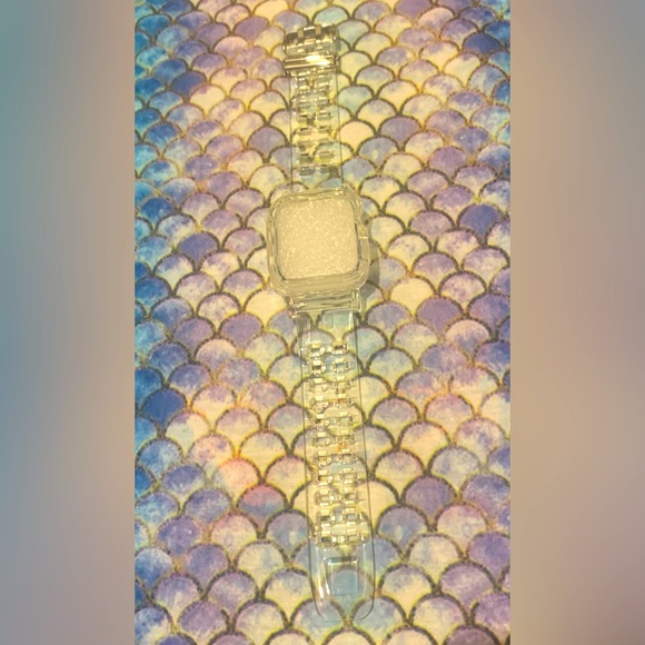 Clear Transparent Smartwatch Case with band - Picture 2 of 3